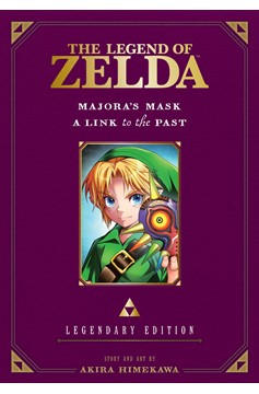Legend of Zelda Legendary Edition Manga Volume 3 Majora Mask Link Past