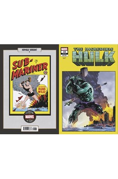 Incredible Hulk #16 Jan Bazaldua Marvel 85th Anniversary Homage Variant