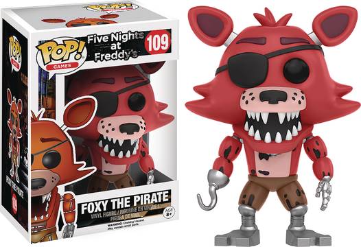Pop Five Nights at Freddys Foxy The Pirate Vinyl Figure