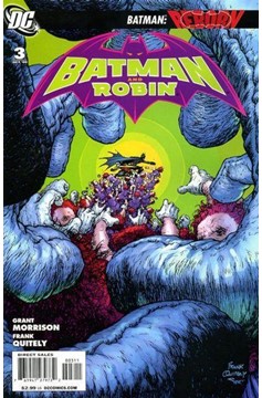 Batman And Robin #3 [Frank Quitely Cover] - Nm 9.4