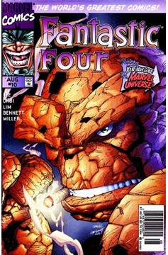 Fantastic Four #10 [Newsstand]-Very Fine