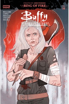 Buffy The Vampire Slayer #14 Cover B Sauvage Spot Variant