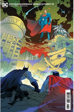 Batman Superman Worlds Finest #13 Cover E 1 for 50 Incentive Baldemar Rivas Card Stock Variant