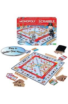 Monopoly Scrabble, Board Game