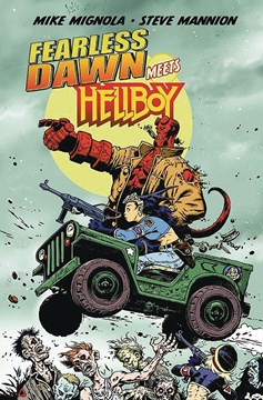 Fearless Dawn Meets Hellboy One Shot Mannion Cover