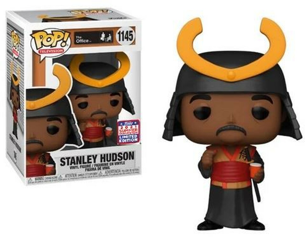 Funko Pop The Office Stanley Hudson Samurai Warrior