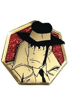 Lupin The Third Golden Zenigata Pin