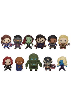 Marvel Avengers What If 24 Piece 3D Foam Bag Clip Blind Mystery Box Display