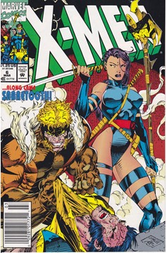 X-Men #6 [Newsstand]-Very Fine (7.5 – 9) [1St App. of Birdy]