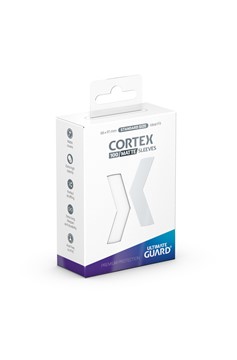 Ultimate Guard Cortex Matte White Standard Sleeves 100Ct