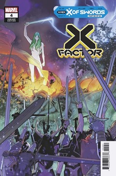 X-Factor #4 X of Swords Silva Variant (2020)