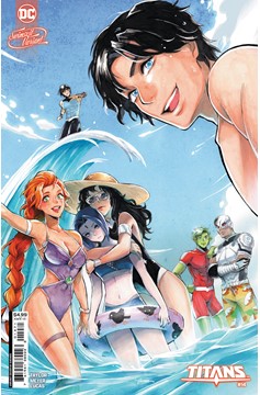 Titans #14 Cover E Saowee Swimsuit Card Stock Variant