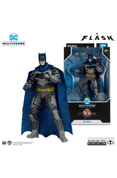 DC Multiverse Batman Flash Movie Blue And Gray Outfit 7-Inch Scale Action Figure