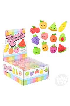 1.5" Gummy Fruit Assortment