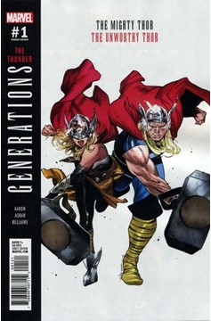 Generations Unworthy Thor & Mighty Thor #1 Coipel Variant