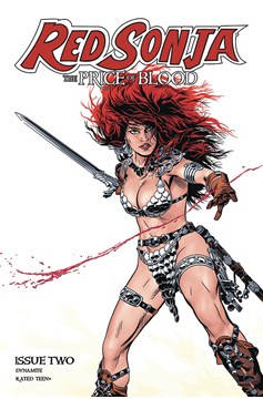 Red Sonja Price of Blood #2 Cover B Golden