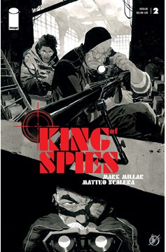 King of Spies #2 Cover B Scalera Black & White (Mature) (Of 4)