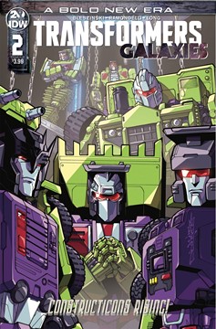 Transformers Galaxies #2 Cover B Milne