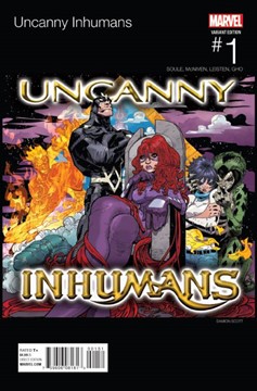 Uncanny Inhumans #1 (Scott Hip-&#8203;hop Variant) (2015)