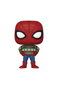 Pop Marvel Holiday Spider-Man Vinyl Figure