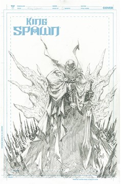 King Spawn #1 Cover H 1 for 50 Incentive Capullo Raw