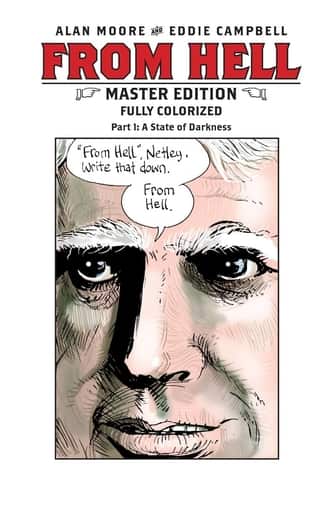 From Hell Master Edition #1 Cover A Campbell