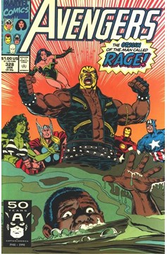 The Avengers #328 [Direct]-Very Fine (7.5 – 9)