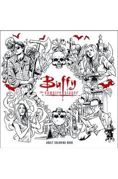 Buffy the Vampire Slayer Adult Coloring Book Graphic Novel