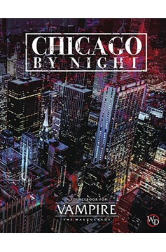 Vampire Masquerade RPG Chicago by Night Sourcebook Hardcover