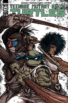Teenage Mutant Ninja Turtles Ongoing #143 Cover B Eastman & Campbell