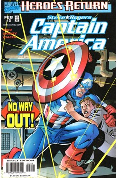 Captain America #2 [Direct Edition]-Very Fine