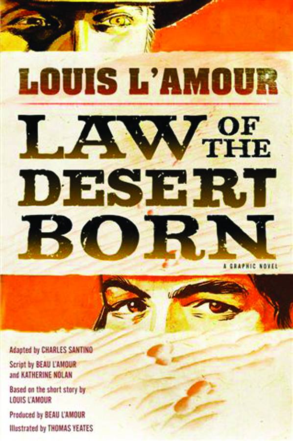 Louis Lamour Law of the Desert Born Graphic Novel