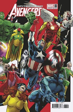 Avengers #63 Jimenez 70's Avengers Assemble Connect Variant (2018)