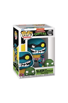 Teenage Mutant Ninja Turtles Slash with Pre-Mutated Slash Funko Pop! Vinyl Figure #1558 and Buddy