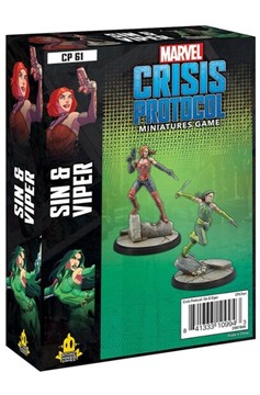 Marvel Crisis Protocol Sin & Viper