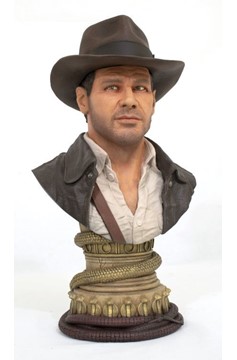 ***Pre-Order*** Raiders of The Lost Ark - Indiana Jones Legends In 3D 1/2 Scale Bust