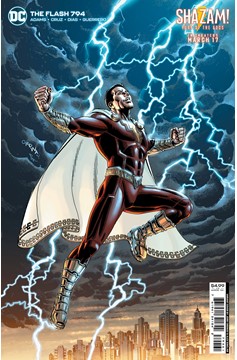 Flash #794 Cover D Jerry Ordway & Alex Sinclair Shazam Fury of the Gods Movie Card Stock Variant (2016)