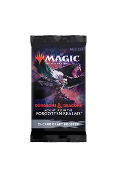 Magic The Gathering: Dungeons & Dragons Adventures In The Forgotten Realms Draft Booster Pack