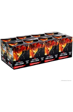 Dungeons & Dragons Icons Realm Minis Fangs & Talons Booster Brick (8Ct)