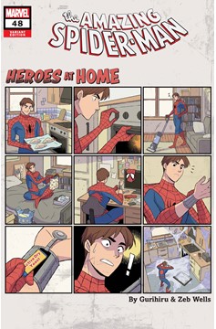 Amazing Spider-Man #48 Gurihiru Heroes At Home Variant (2018)
