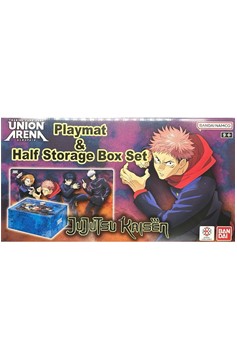 Union Arena Tcg: Playmat & Half Storage Box Set Jujutsu Kaise