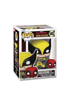 Deadpool & Wolverine With Babypool Funko Pop! Vinyl Figure #1403 And Buddy
