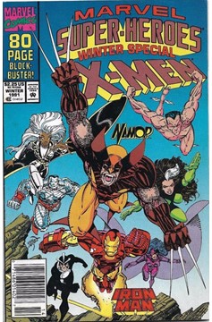 Marvel Super-Heroes #8 [Newsstand]-Near Mint (9.2 - 9.8)