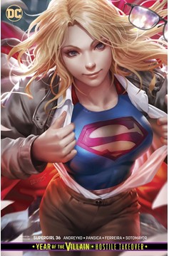 Supergirl #36 Card Stock Variant Edition Year of the Villain (2016)