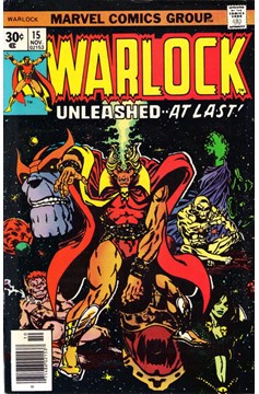 Warlock #15 - Vf/Nm 9.0