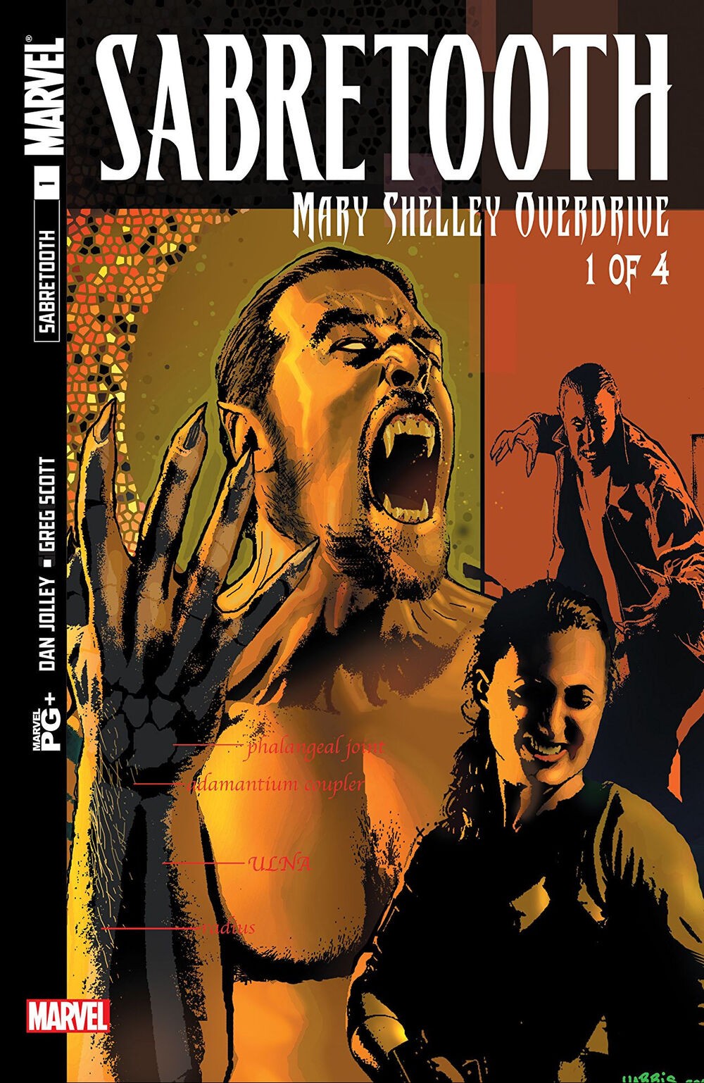 Sabretooth: Mary Shelley Overdrive Limited Series Bundle Issues 1-4