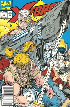 X-Force #9 [Newsstand]-Very Fine (7.5 – 9)