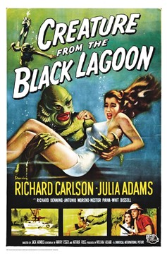 Creatures From The Black Lagoon - Regular Poster