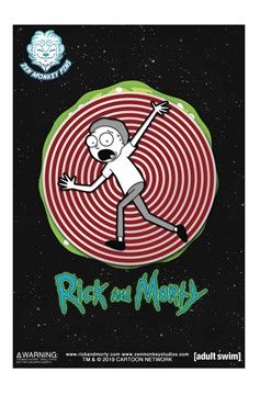 Rick and Morty Spinner Vortex Morty Pin