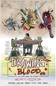 Drawing Blood Graphic Novel Volume 1 Spilled Ink